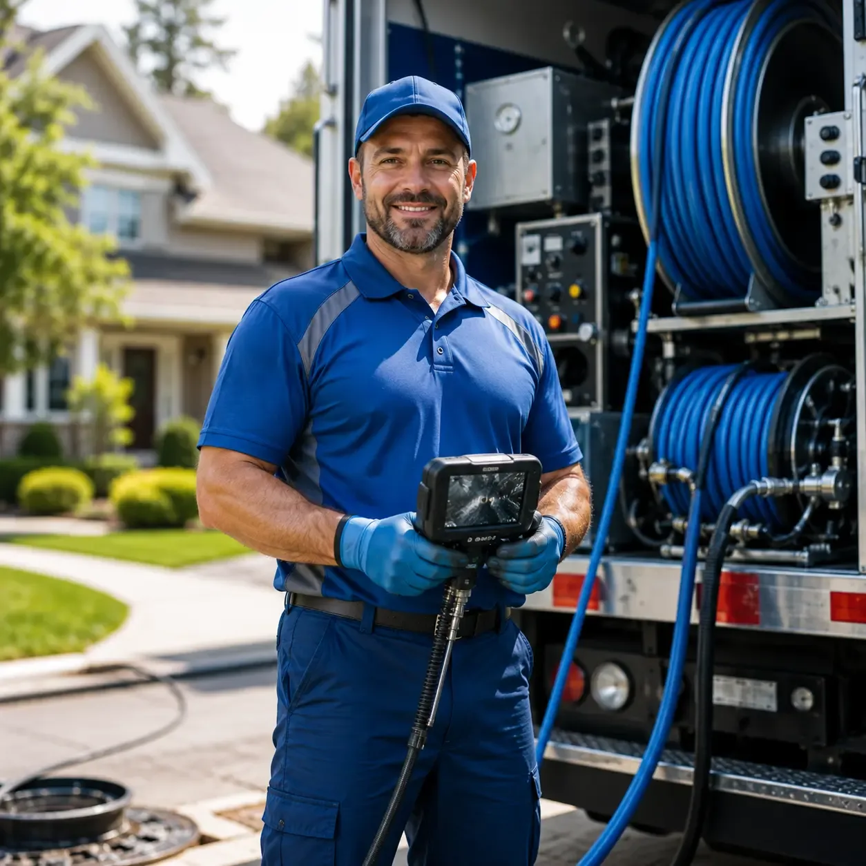 Local outdoor drain cleaning specialists in Bagwell, TX